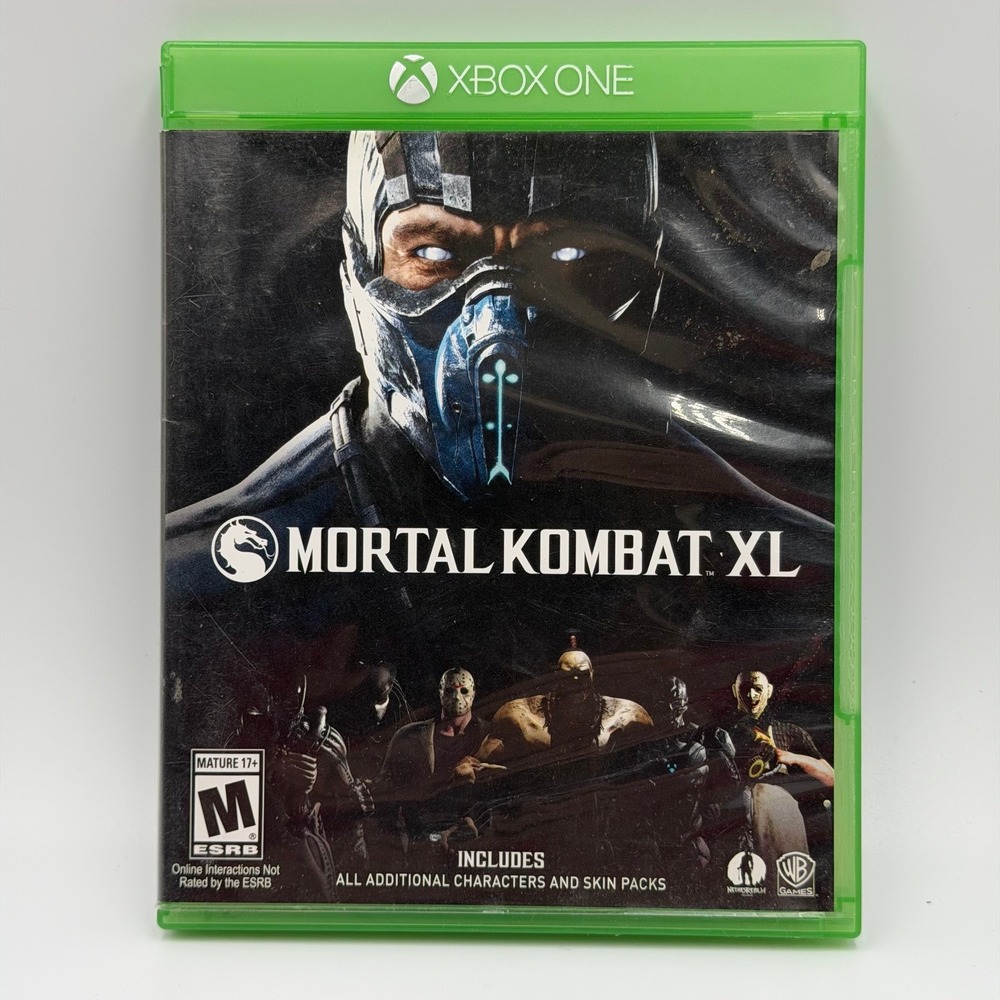Mortal Kombat XL Xbox One Warner Bros Fighting Game Complete Edition MKXL